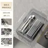 Caja de Almacenamiento para Cajón para Utensilios de Cocina, Cubiertos y Vajilla, con Compartimentos para Organización, Caja de Almacenamiento Retráctil Integrada en Gabinete Extensible