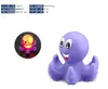 Lámpara de Agua Animal Popular Sensible al Tacto Transfronteriza Juguete para Baño Flotante Brillante de Tortuga Tiburón para Juego de Agua de Bebé