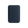Para Apple 16 bolsa para tarjetas de teléfono móvil Magsafe cuero pu parte trasera magnética bolsa para tarjetas de teléfono móvil fábrica mayoreo