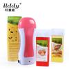 Cera Depilatoria Transfronteriza Kit de Cera Roll-On 4 en 1 Depilación con Rodillo Set de Cuatro Piezas Cera Caliente