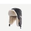 Outono/Inverno Masculino e Feminino Mesmo Estilo Chapéu Lei Feng Nordeste Forrado com Lã Espessado Ciclismo Proteção de Orelha Chapéu Quente Combina com Tudo À Prova de Vento Chapéu Aviador Maré