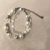 Estilo Coreano Nuevo Estilo Libro Caperucita Roja Mismo Estilo Pulsera de Cuentas de Estrella Nicho Cadena Retro de Lujo Ligero Pulsera de Cuentas de Perlas de Doble Capa