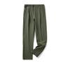 Calça Casual Masculina Básica Perfurada a Laser Respirável Leve Elástica Versátil Moda Leve Fina Italiana de Luxo Leve