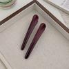 Pinza de plástico colorida con forma de pico de pato para mujer, pinza para flequillo lateral, horquilla para corte de pelo, pinza para rematar cabello roto, pinza para una palabra, horquilla para la cabeza