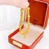 Nueva Joyería Dorada de Moda: Pulsera Popular de Cristal Ojo de Gato para Mujer, Diseño Único, Lujo Ligero, Versátil, Pulsera Atractora de Riqueza