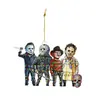 Noites de Terror de Natal Transfronteiriças Faca de Filme Personagem de Terror Pingente de Acrílico Impressão Dupla Face Decoração de Pingente