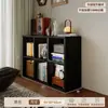 Gabinete de rejilla de madera maciza estilo antiguo estantería de pie Calec combinación libre estante de almacenamiento para sala de estar gabinete bajo gabinete de ocho rejillas