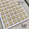 Pedras de Strass K9 Empilhadas Brilhantes Sem Base, Decorações de Unhas em Vidro Cristal de Gelo, Pedras de Strass para Unhas Ultra-Adesivas, Pedras de Strass Deslumbrantes