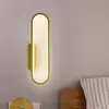 Lámpara de Pared LED Minimalista para Pasillo y Vestíbulo, Lámpara de Pared para Fondo de TV en Sala de Estar, Lámpara de Pared Creativa de Línea Larga para Mesita de Noche