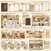Set de regalo Yanji Planner: Una Invitación de Fiesta Vintage, un Set de Regalo de Materiales de Planificador Vintage Creativo