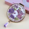 Fabricante Espejo de Mano Pequeño Fresco Espejo de Maquillaje Celebridad de Internet Panda Souvenir Cultural y Creativo de Xi'an Artesanías de Viaje Venta al por Mayor
