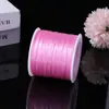Pulsera de Cordón Elástico Plano de 500 m Cordón Elástico de Cristal Cordón de Tendón Elástico Joyería Continua con Cuentas Accesorios