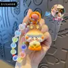 Llavero de personaje de niña de la suerte estilo chino tradicional, cadena para teléfono con cuentas, colgante lindo para bolso, adorno para coche, regalo de moda