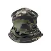 Cachecol Mágico Esportivo Outdoor Transpassado Camuflado com Capuz Proteção Solar Rápido Secagem Gola Tubo Máscara para Ciclismo
