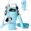 Funda Popular de Amazon para Taza de Agua Helada, Funda para Taza Termo de 30 oz con Asa y Bolsillo para Teléfono, Material de Buceo para Exteriores, Bolsa para Botella de Agua