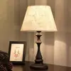 Luminária de Mesa Americana Transfronteiriça Luz de Cabeceira para Quarto Simples Moderna Nórdica Sala de Estar Quente Criativa Luminária de Mesa de Cabeceira