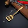 Espátula de acero inoxidable juego de utensilios de cocina para el hogar colador pala para freír utensilios de cocina espátula de cocina plato caliente colador al por mayor [