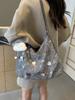 Sacola Feminina 2024 Nova Mochila de Grande Capacidade Multifuncional Ombro Crossbody Bolsa Mochila de Viagem de Lazer