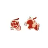 Pendientes Originales de Moneda Caballo Lindo para Mujer Plata de Ley 925 Año del Caballo Año del Zodiaco Nuevo Estilo Chino Hacerse Rico Pendientes de Unicornio