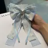 Colgante de Lazo de Cinta Pinza para el Cabello para Mujer Semi-Atado en la Parte Trasera de la Cabeza 2025 Nuevo Pinza de Resorte de Alta Gama Adorno para el Cabello