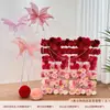 Grande Personagem de Dupla Felicidade 3D Local para Banquete de Casamento, Noivado Decoração para Casamento Personagens de Dupla Felicidade Decorações de Personagens de Dupla Felicidade 3D