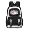 Novas Mochilas Escolares Fofas para Alunos do Ensino Fundamental Anos 1-3-6, Mochilas Transfronteiriças de Grande Capacidade para Meninos e Meninas, Leves para Alunos