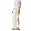 Verão 2025 Nova Calça Masculina Moderna Simples Caimento Seda Gelo Estilo Preguiçoso Yamamoto Comprimento Chão Perna Larga Calça Casual