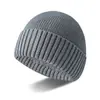 Chapéu Anti-Pilling Outono e Inverno Moda Unissex Chapéu Pulôver Tendência Lã Fleece Espessada Gorro Quente