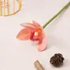 Flores Artificiales Plantas Verdes Flores de Seda Flores de Simulación Phalaenopsis Individual Arreglo Floral para Sala de Té China Accesorios para Disparos Decoración Flores Decorativas