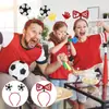Novas Faixas de Cabeça de Futebol, Headbands, Decorações de Festa com Tema de Futebol para a Copa do Mundo Canadá-EUA-México, Acessórios para Torcer
