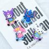 Lindo Colgante Llavero Muñeca Sanrio Kulomi Colgante Bolsa Muñeca Sanrio Colgante Pequeño