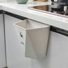 Cubo de basura para colgar en la puerta del gabinete, tipo colgante para el hogar, sin tapa, gran capacidad, dedicado para residuos de cocina