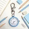 Relógio de Bolso Portátil Fofo e Compacto com Ponteiros Silenciosos, Adequado para Provas, Estudantes, Vestibulares, Mini Chaveiro Relógio de Enfermagem