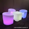 Barra LED Muebles Color Cambiante Sofá Impermeable Exterior Hotel Combinación Creativa Caja de Barra Transparente Mesa de Café Luminosa