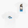 Scott Travis Scott nome conjunto hambúrguer batatas fritas rap hip hop estilo hip hop europeu e americano marca de moda T-shirt