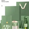 Set de regalo con envío gratis de SF Express: cuaderno personalizado, taza térmica, paraguas, set de caja de regalo, taza nueva exquisita de alta gama