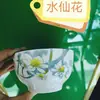 Cuenco de porcelana para el hogar, venta al por mayor, cuenco de arroz de cerámica de 5,2 pulgadas, cuenco con patrón de diamantes, cuenco de porcelana con impresión bajo cubierta, vajilla de moda para microondas