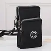 Bolsa Cruzada de Mano Directa de Fábrica al por Mayor Bolsa para Teléfono Móvil de Pantalla Grande Billetera para Monedas Bolso Colgante para Cuello/Muñeca Running Vertical Mini