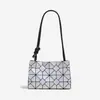 Bolsa Quadrada Pequena, Nova Bolsa Transversal Tendência de Verão, Bolsa de Ombro Único Feminina, Bolsa com Cordão Geométrico Rombus Elegante Simples