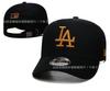 Nueva gorra de béisbol de primavera y verano Dodge LA hip hop moda malla ajustable para hombre y mujer deportes al aire libre visera curva