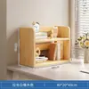 Estante de Livros Prateleira de Armazenamento para Mesa Casa Estudo Organizador de Mesa Estação de Trabalho de Escritório Pequena Estante Tampo de Mesa Multicamadas Canto Pequena Estante de Livros