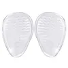 Salto alto meio número transparente GEL meio número almofadas para mulheres almofadas para antepé anti-dor adesivas antiderrapantes palmilhas almofadas para antepé meio almofadas macias