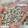 Atacado Celebridade da Internet Nova Cor Seda Manicure Diamante Explosivo Conhaque Branco Coração Torto Quadrado Gordo Formato Especial Fundo Apontado Joias de Unha Diamante