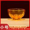 Taza de suministro de agua con esmalte colorido para el hogar, siete para ocho para la adoración frente a Buda, taza de agua bendita para Bodhisattva, cuenco de cristal, cuenco para suministro de agua, decoración