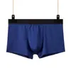 Cueca masculina atacado algodão boxers masculinos absorventes de suor confortável respirável calças de abas largas tamanho grande cuecas cuecas masculinas