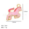 Pulseira Colar com Pingente Pequeno de Cowboy Ocidental Acessórios de Joias DIY Pintura a Óleo Cavalo Chapéu Cabeça de Touro Botas Pingente de Gato