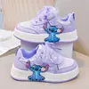 Zapatillas Deportivas para Niñas Dibujos Animados Zapatos Deportivos Infantiles Modelo Nuevo Primavera y Otoño 2026 Malla Antideslizante Suela Suave Velcro Zapatos Escolares