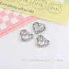 Doce fada amor laço liga pingente diy colar feito à mão pulseira pingente acessórios de joias atacado