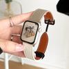 Correa de cuero genuino compatible con Vivo Watch GT, hebilla magnética, compatible con iQOO/VivoWatch GT para niñas.