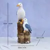Artesanía de estilo nórdico transfronteriza de pelícano, gaviota, caballito de mar, decoración de entrada, sala de estar, artículos para el hogar, estantería, adornos de escritorio